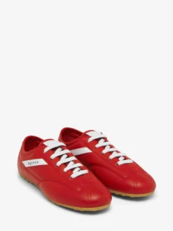 Sneaker Boxe Basse da Donna in Rosso