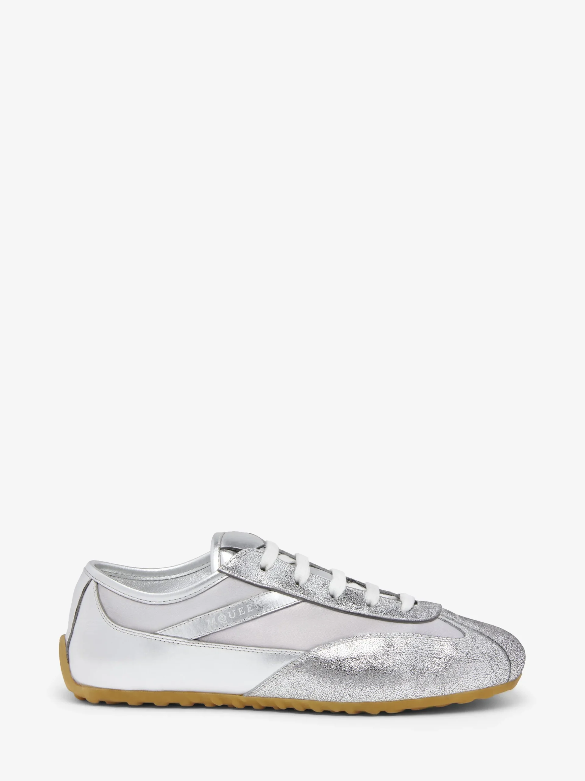 Sneaker Boxe Basse da Uomo in Argento