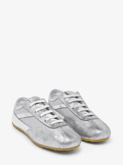 Sneaker Boxe Basse da Uomo in Argento