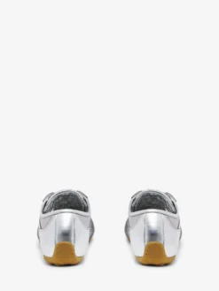 Sneaker Boxe Basse da Uomo in Argento
