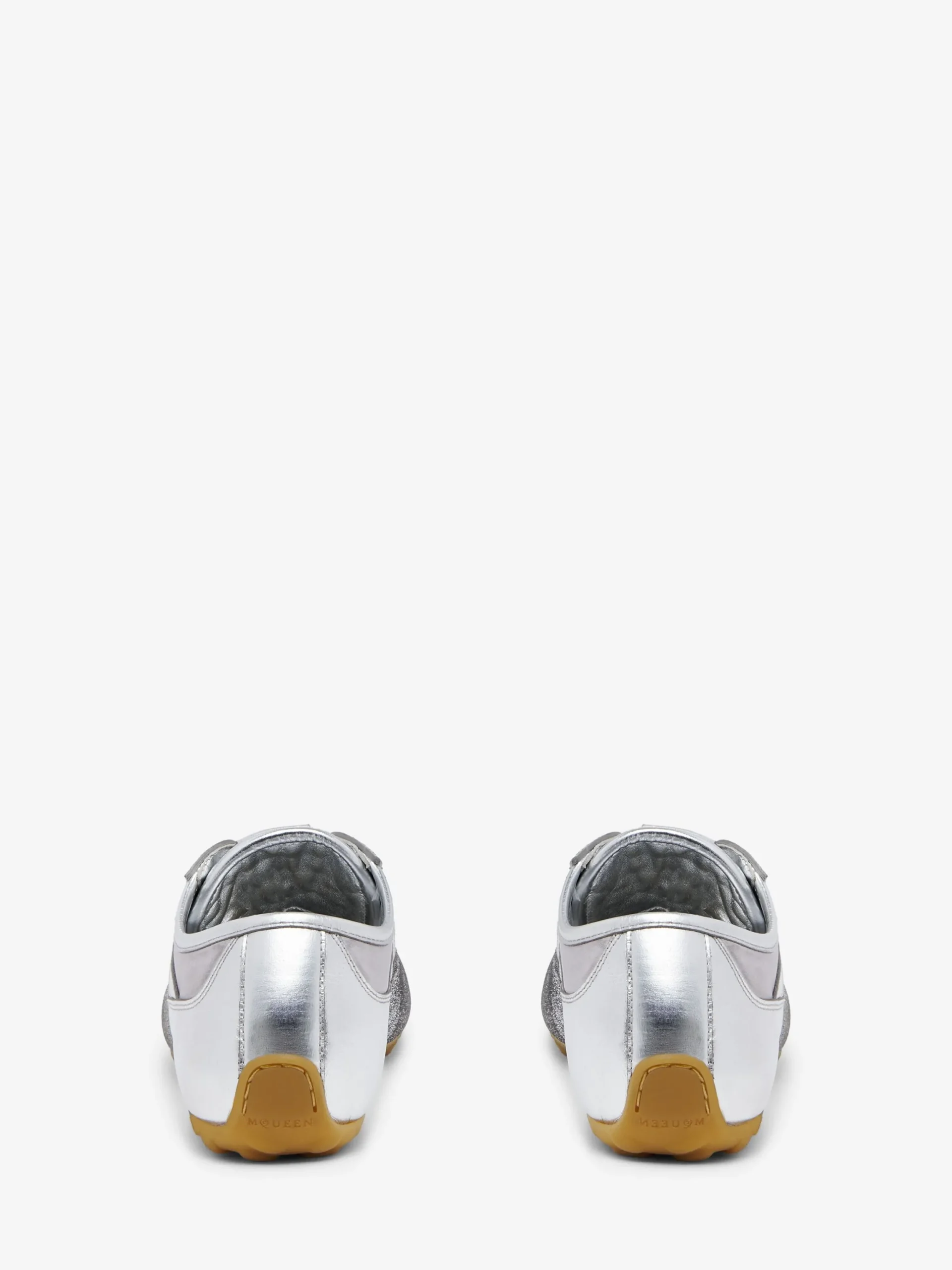 Sneaker Boxe Basse da Uomo in Argento