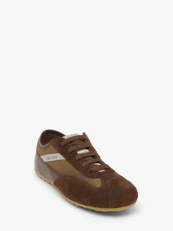 Sneaker Boxe da Donna in Marrone