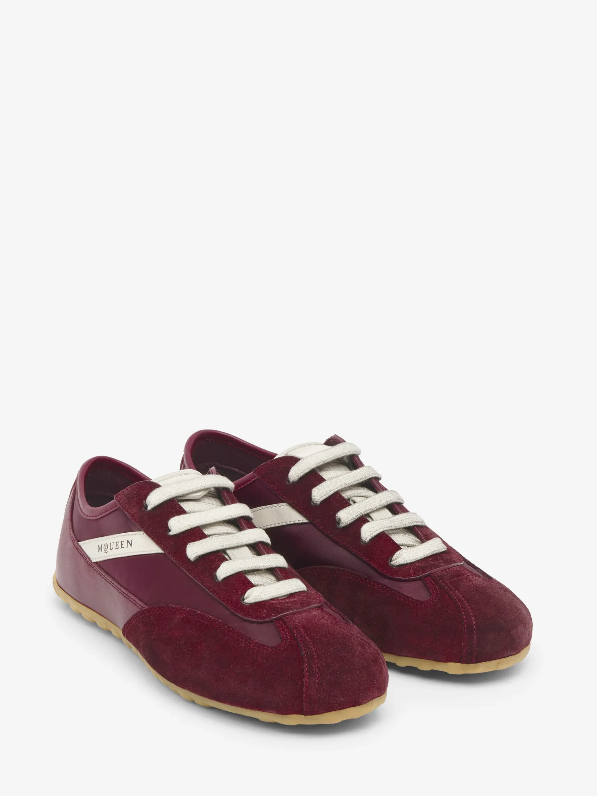 Sneaker Boxe da Donna in Rosso Rubino