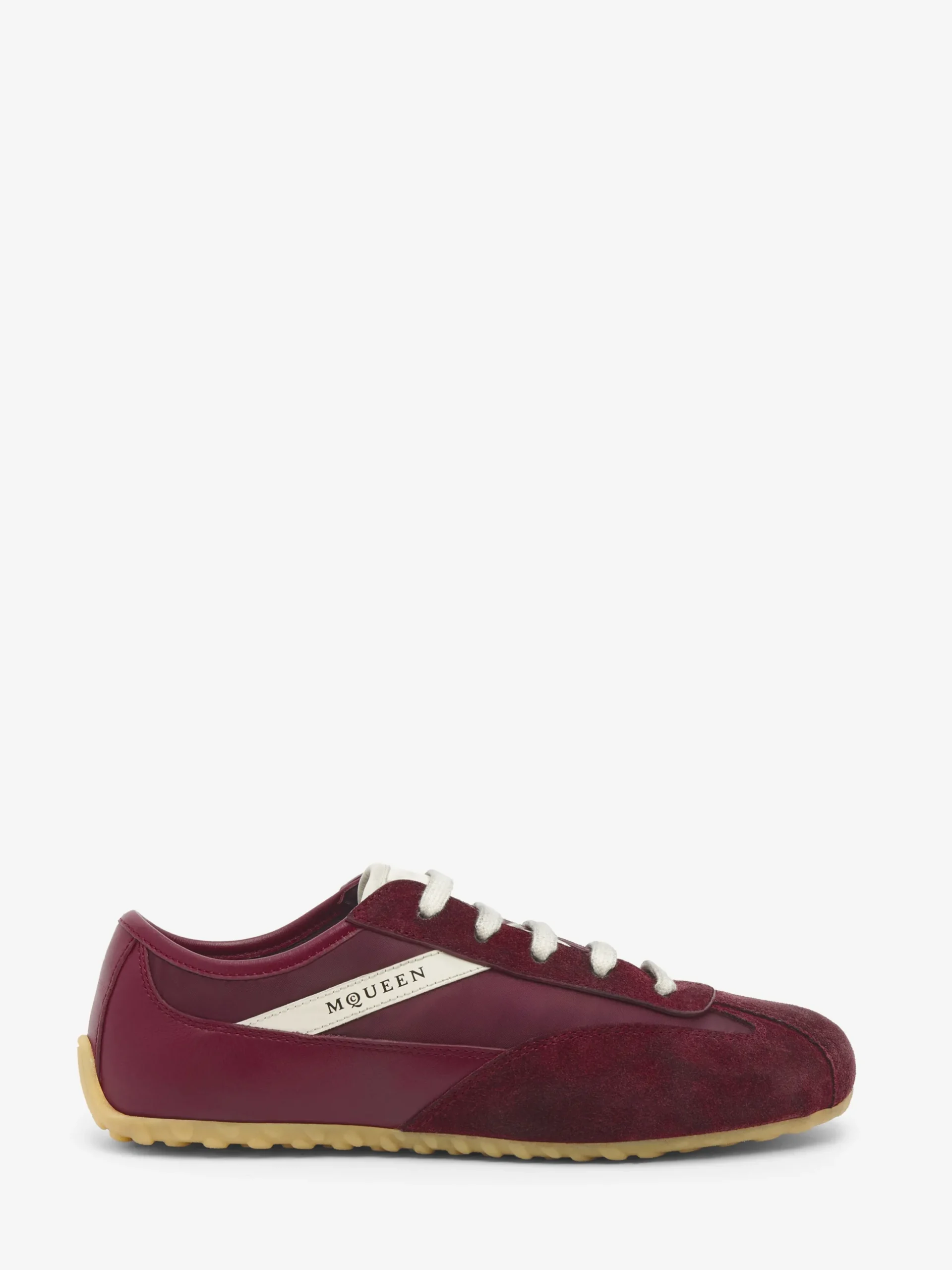 Sneaker Boxe da Donna in Rosso Rubino