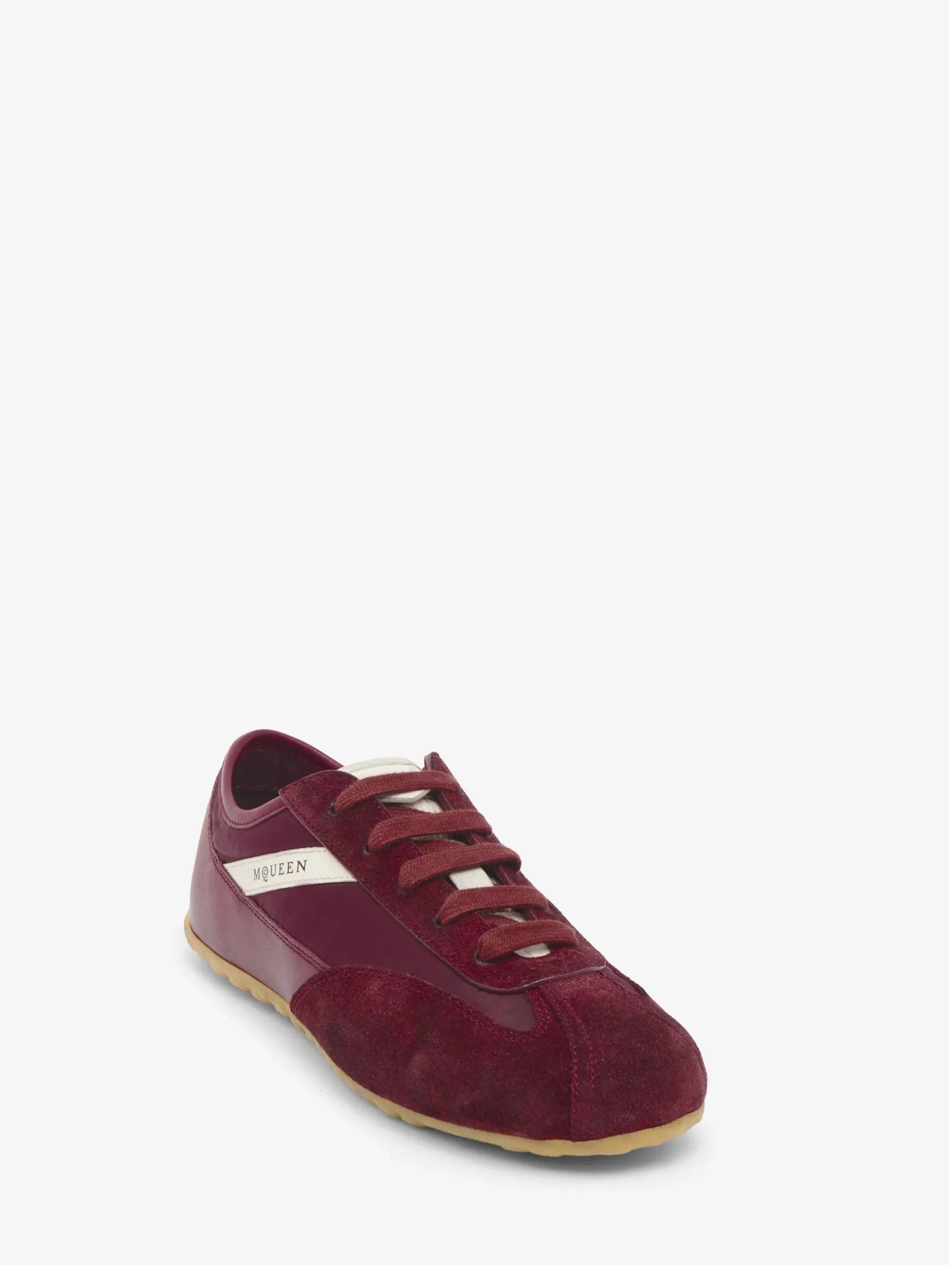Sneaker Boxe da Donna in Rosso Rubino