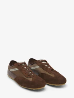 Sneaker Boxe da Uomo in Marrone