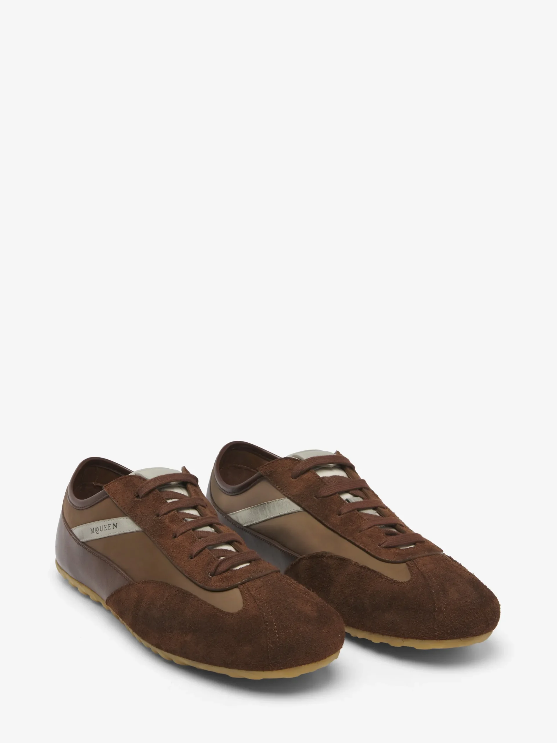 Sneaker Boxe da Uomo in Marrone