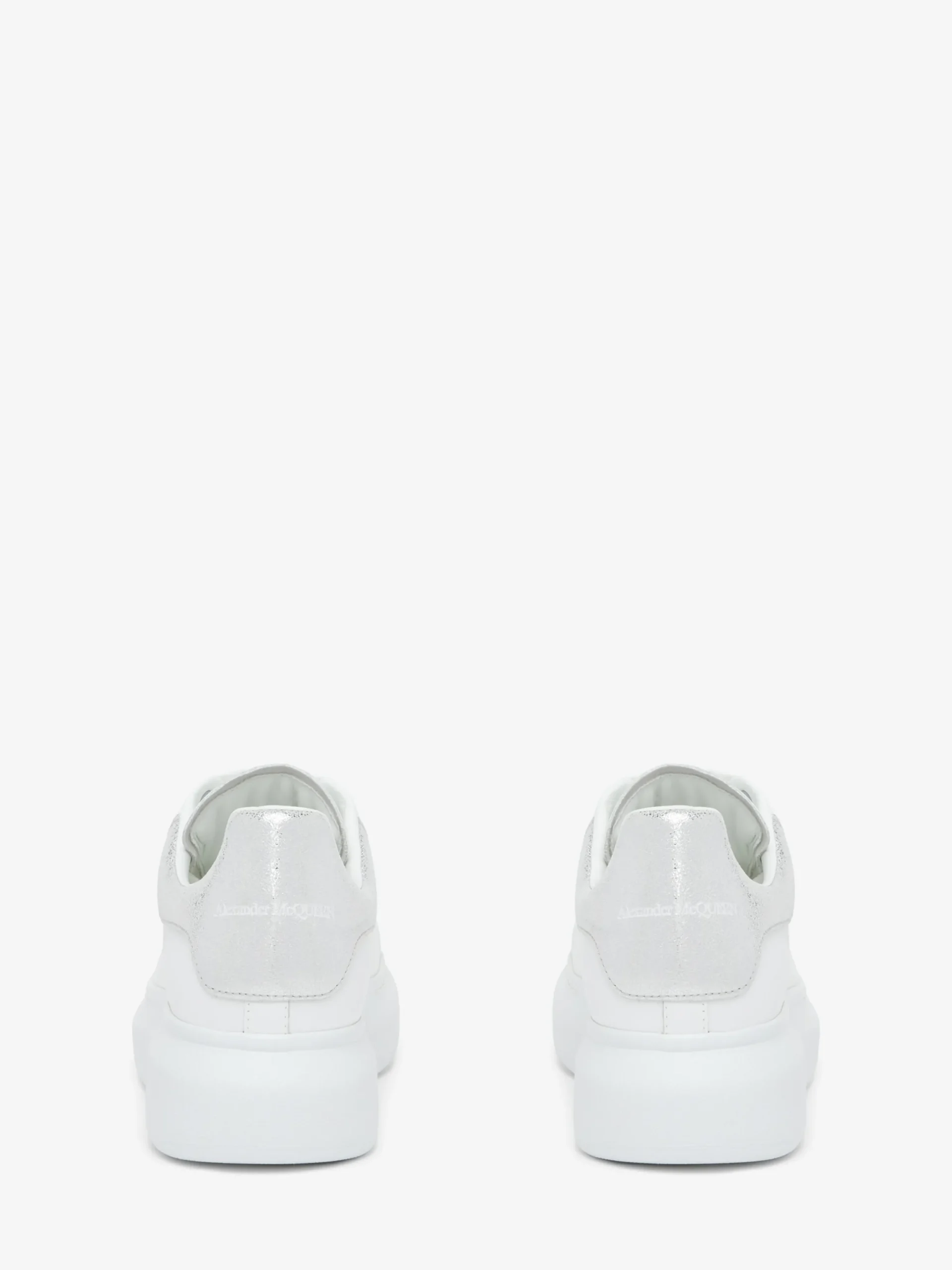 Sneaker Oversize da Donna in Bianco/Argento