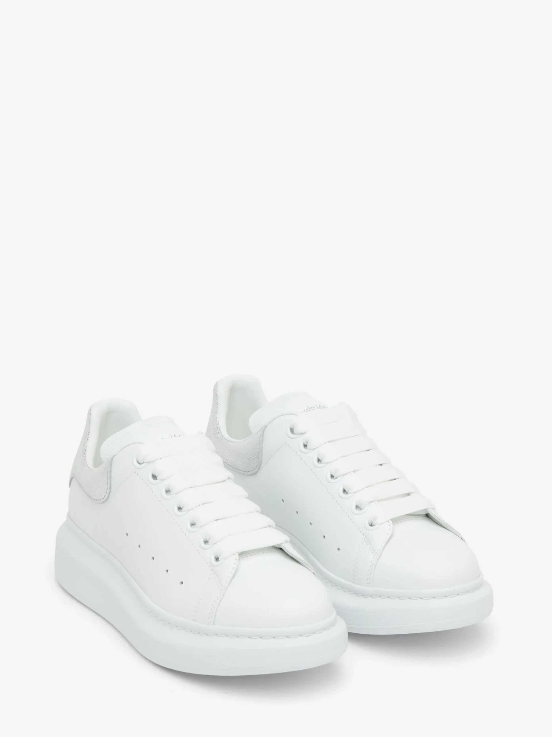 Sneaker Oversize da Donna in Bianco/Argento