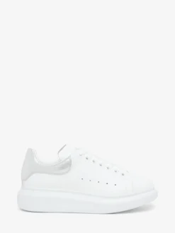 Sneaker Oversize da Donna in Bianco/Argento