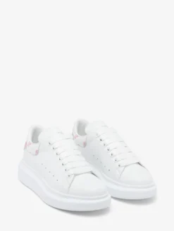 Sneaker Oversize da Donna in Bianco/Rosa