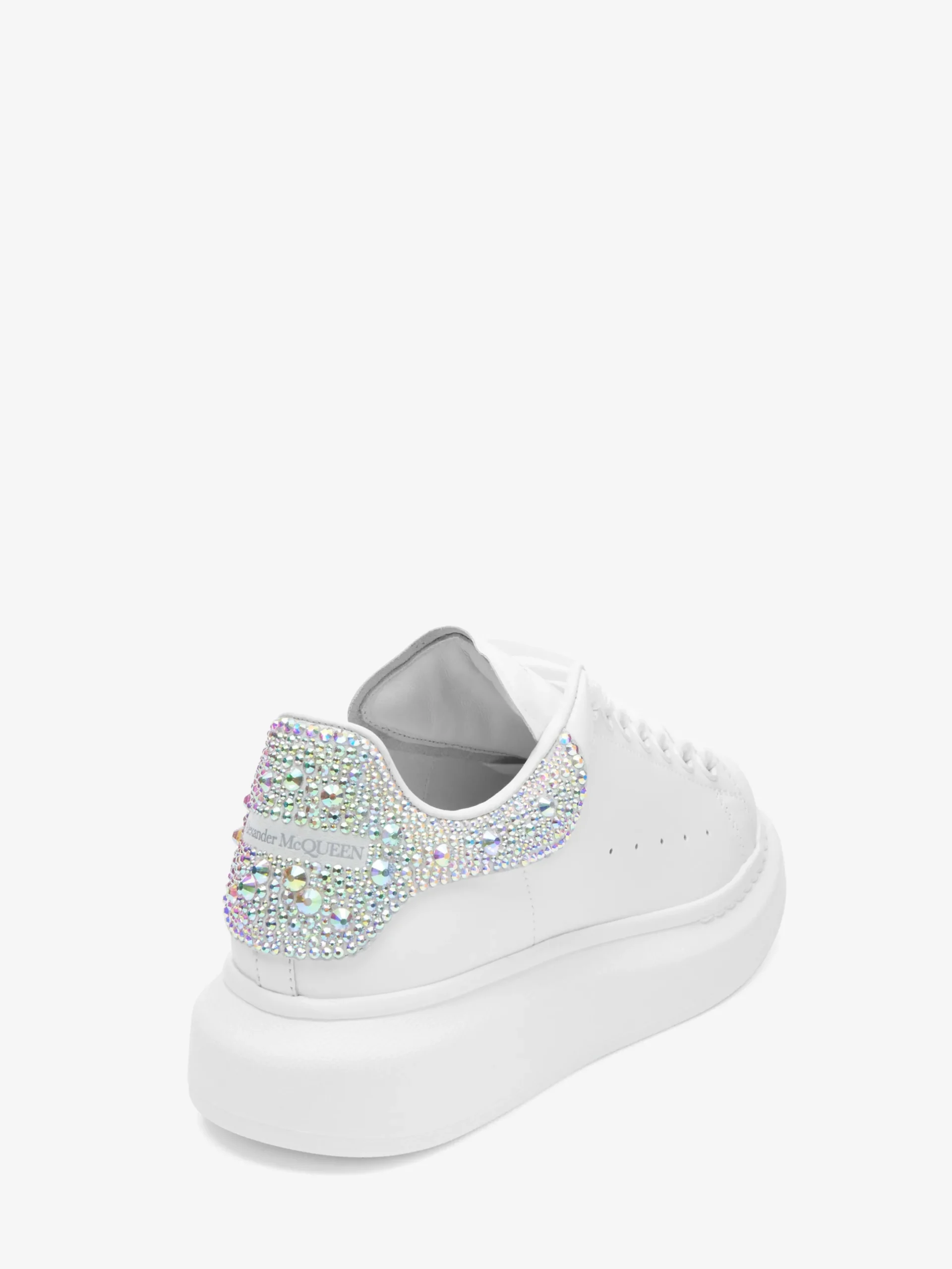 Sneaker Oversize da Donna in Bianco/Argento
