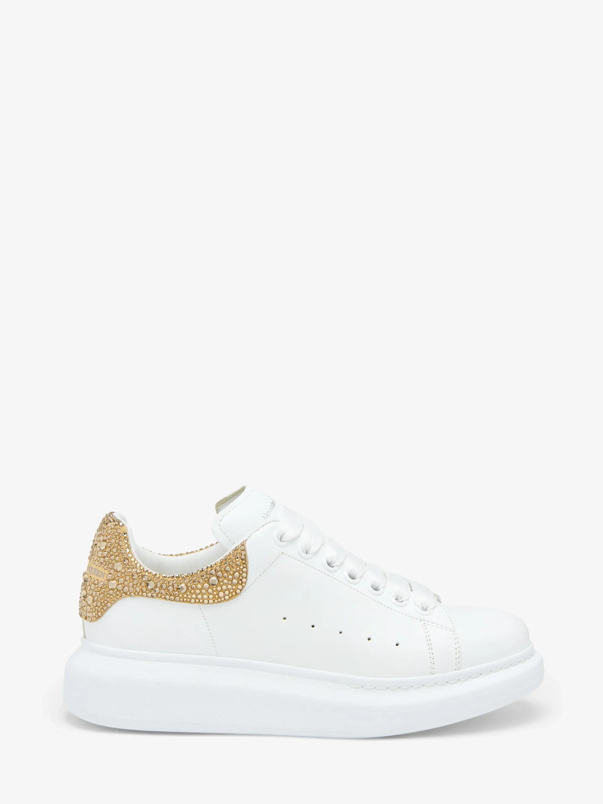Sneaker oversize da Donna in Bianco/Oro