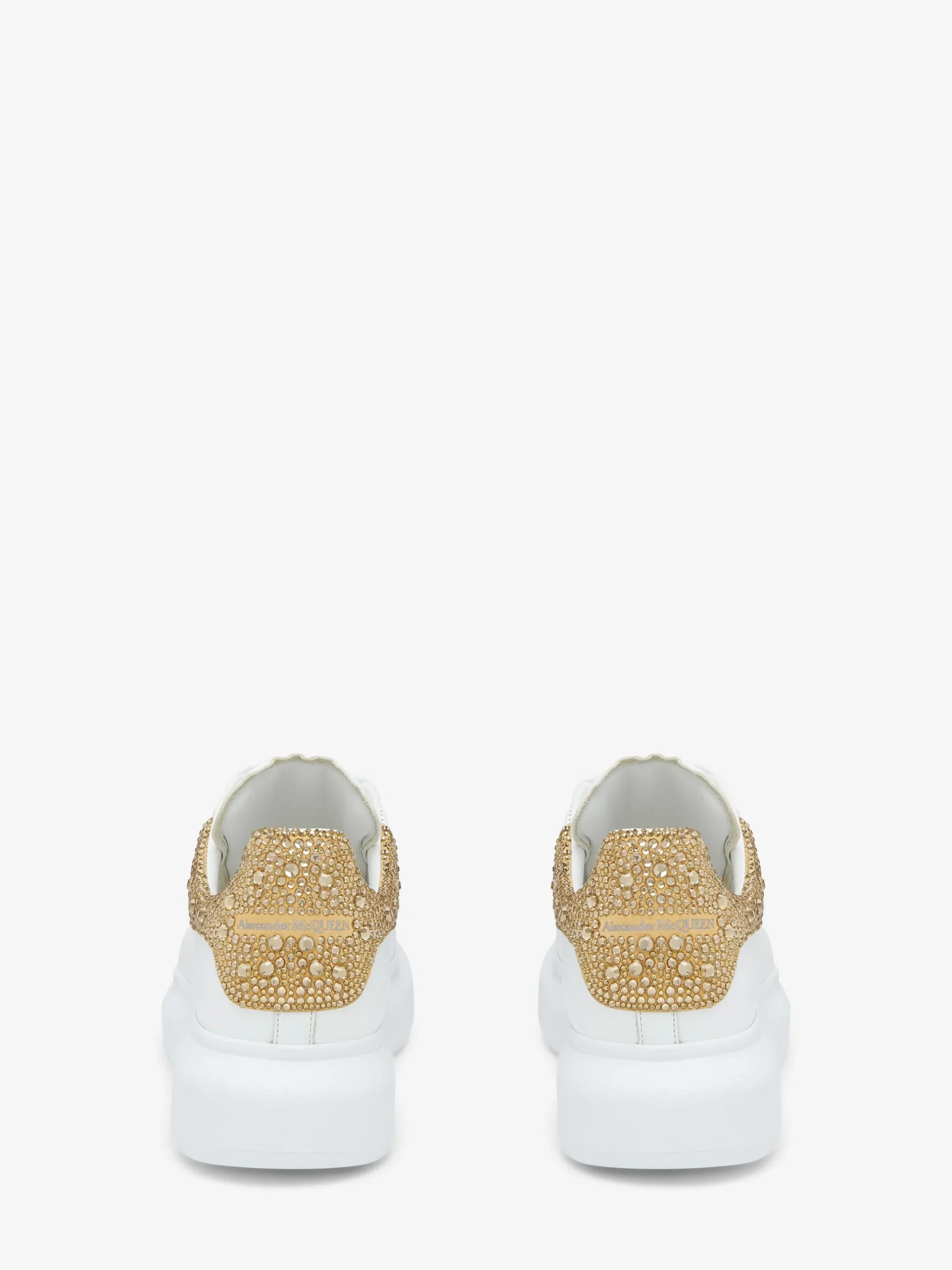 Sneaker oversize da Donna in Bianco/Oro