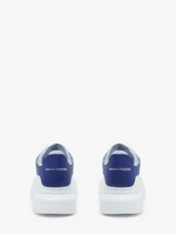 Sneaker Oversize da Uomo in Bianco/Blu