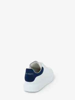 Sneaker Oversize da Uomo in Bianco/Blu Avio