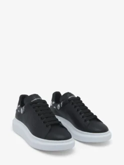Sneaker Oversize da Uomo in Nero/Bianco