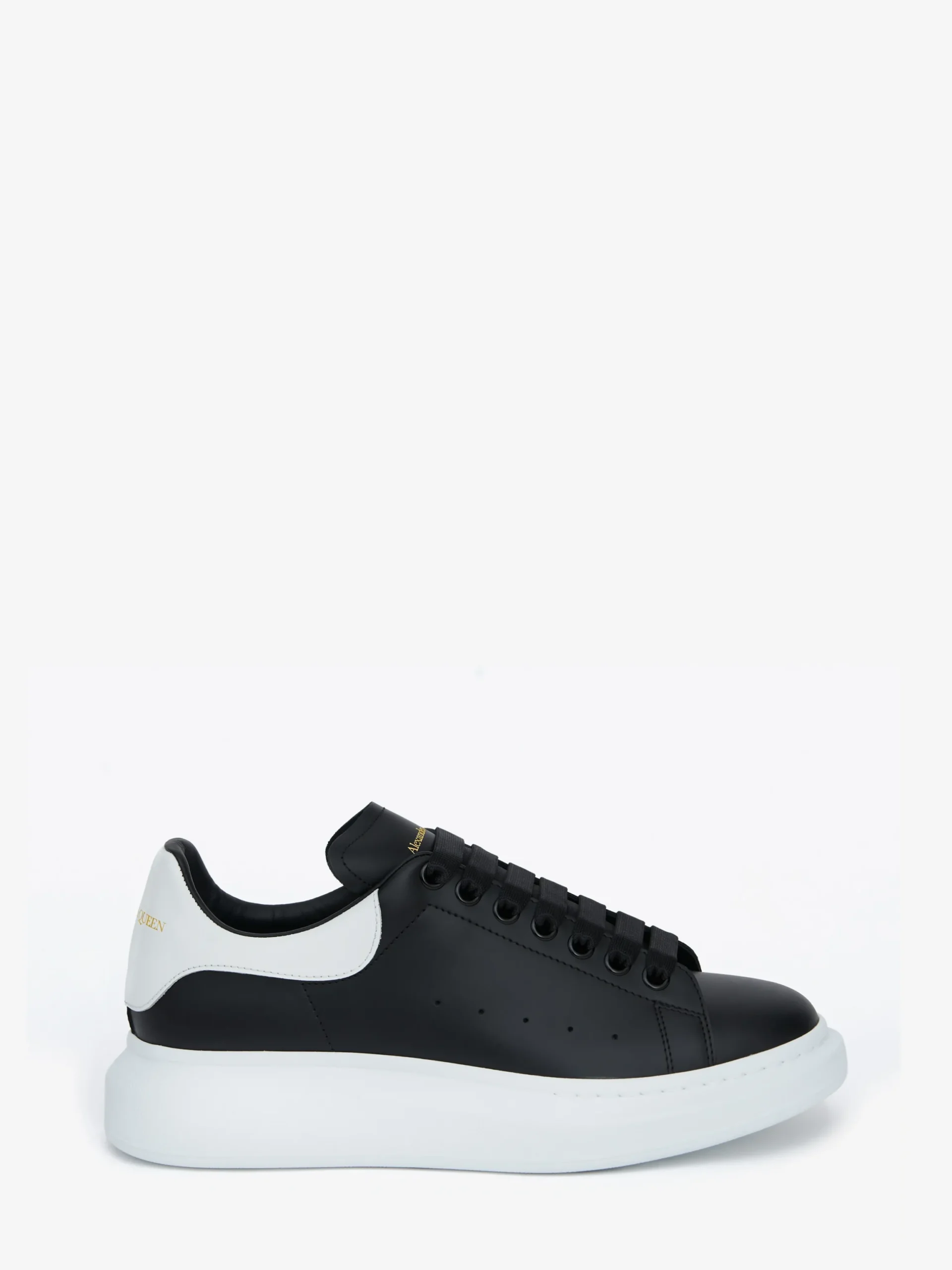 Sneaker Oversize da Uomo in Nero/Bianco