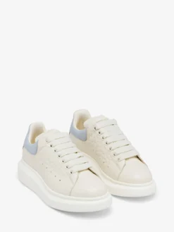Sneaker Oversize da Uomo in Off White/Azzurro