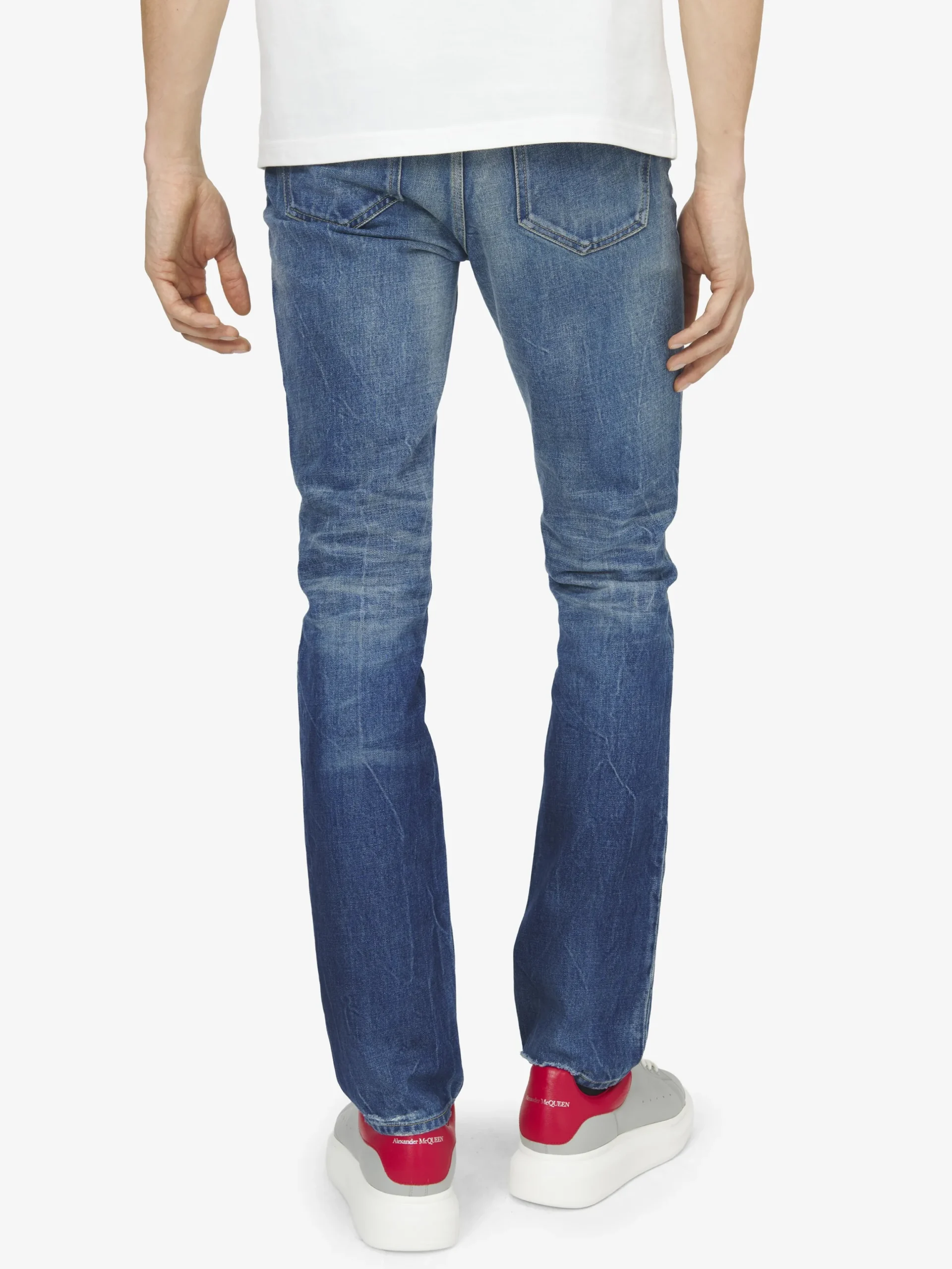 Sneaker Oversize da Uomo in Rosso