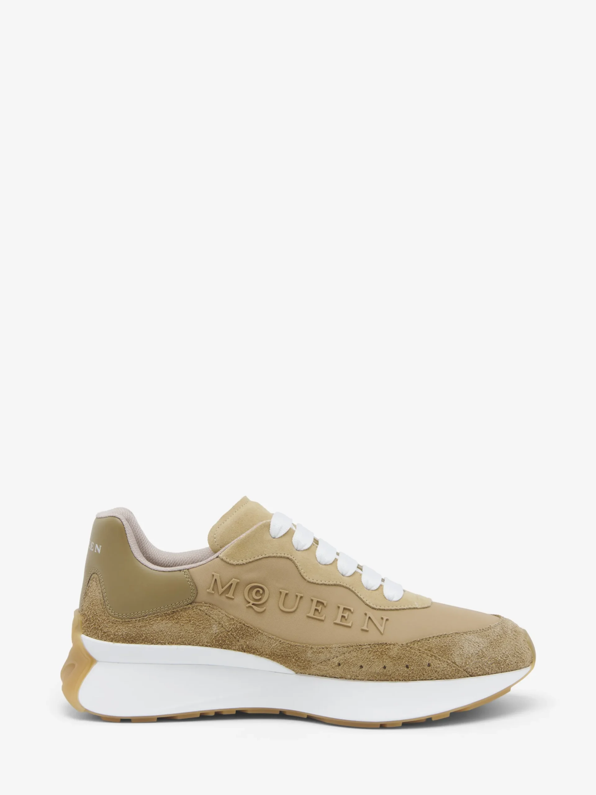 Sneaker Sprint Runner da Uomo in Beige
