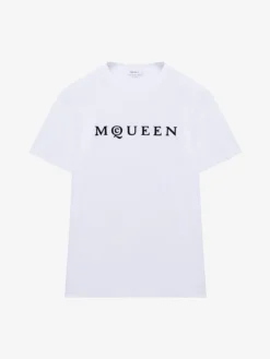 T-shirt con logo da Uomo in Bianco