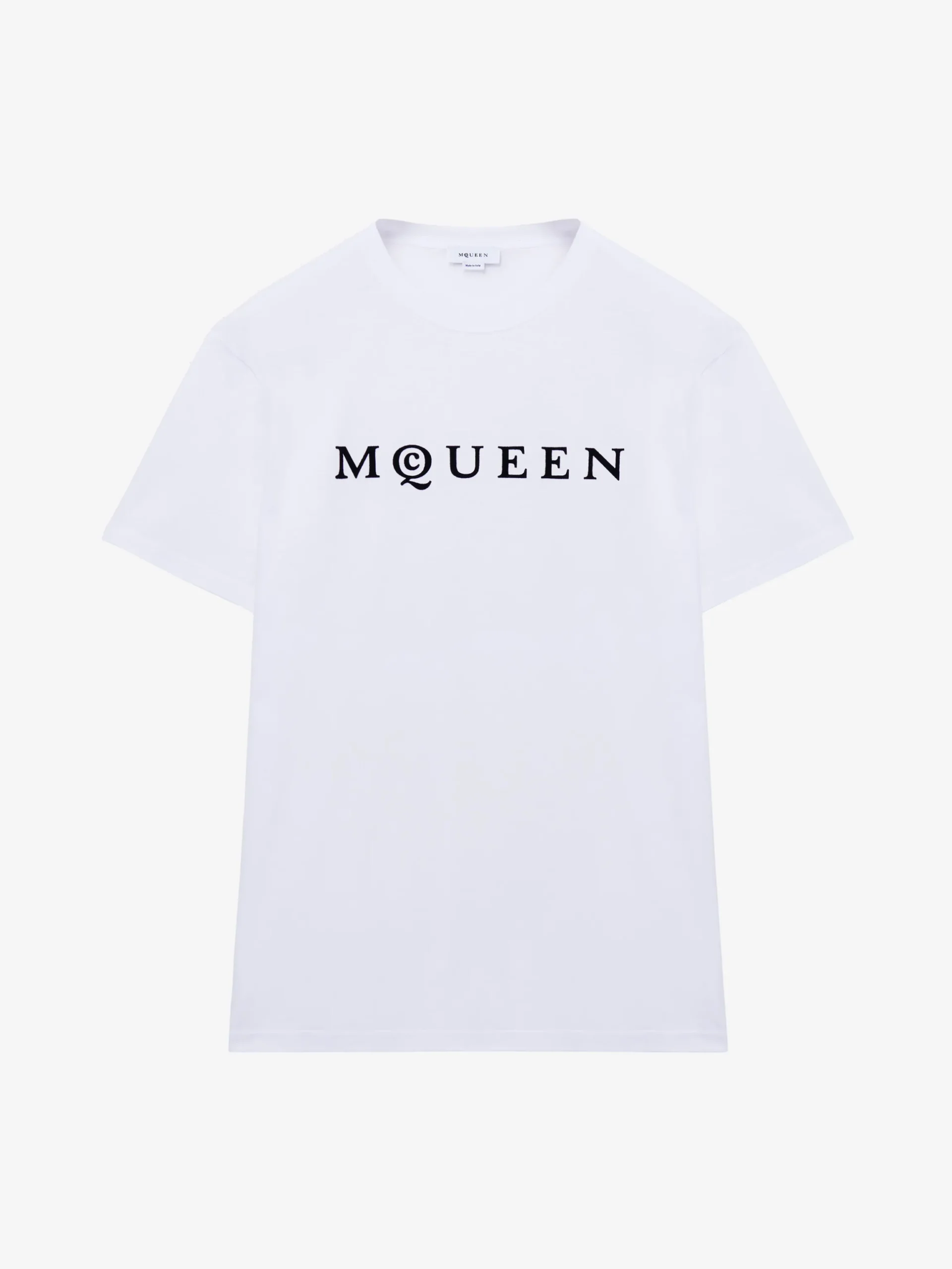 T-shirt con logo da Uomo in Bianco