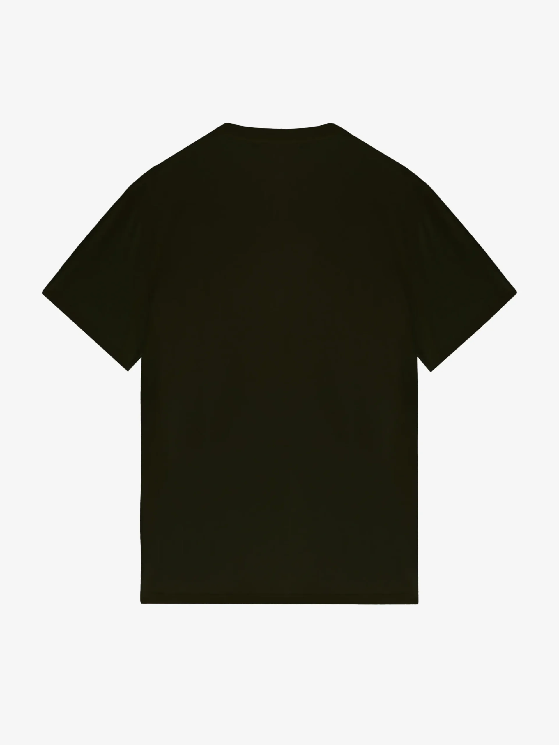 T-shirt Skull in pizzo da Uomo in Nero